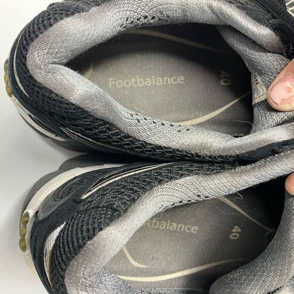 Asics Women’s Black Footbalance Gel-Kayano 18 Low Top Athletic Running Walking S - Picture 7 of 8